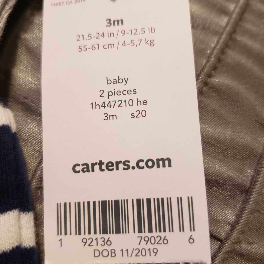 Carter's Baby Boy Outfit - Picture 5 of 5